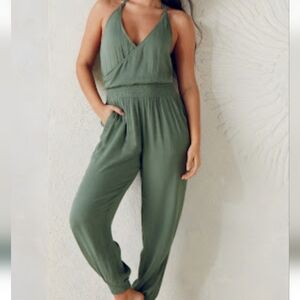 Prana Fernie Green Jumpsuit